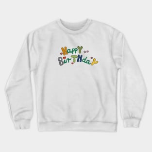 Geburtstag Crewneck Sweatshirt